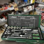 جعبه بکس 55 پارچه درایوهای 1/4و 3/8 و 1/2 هنس HANS