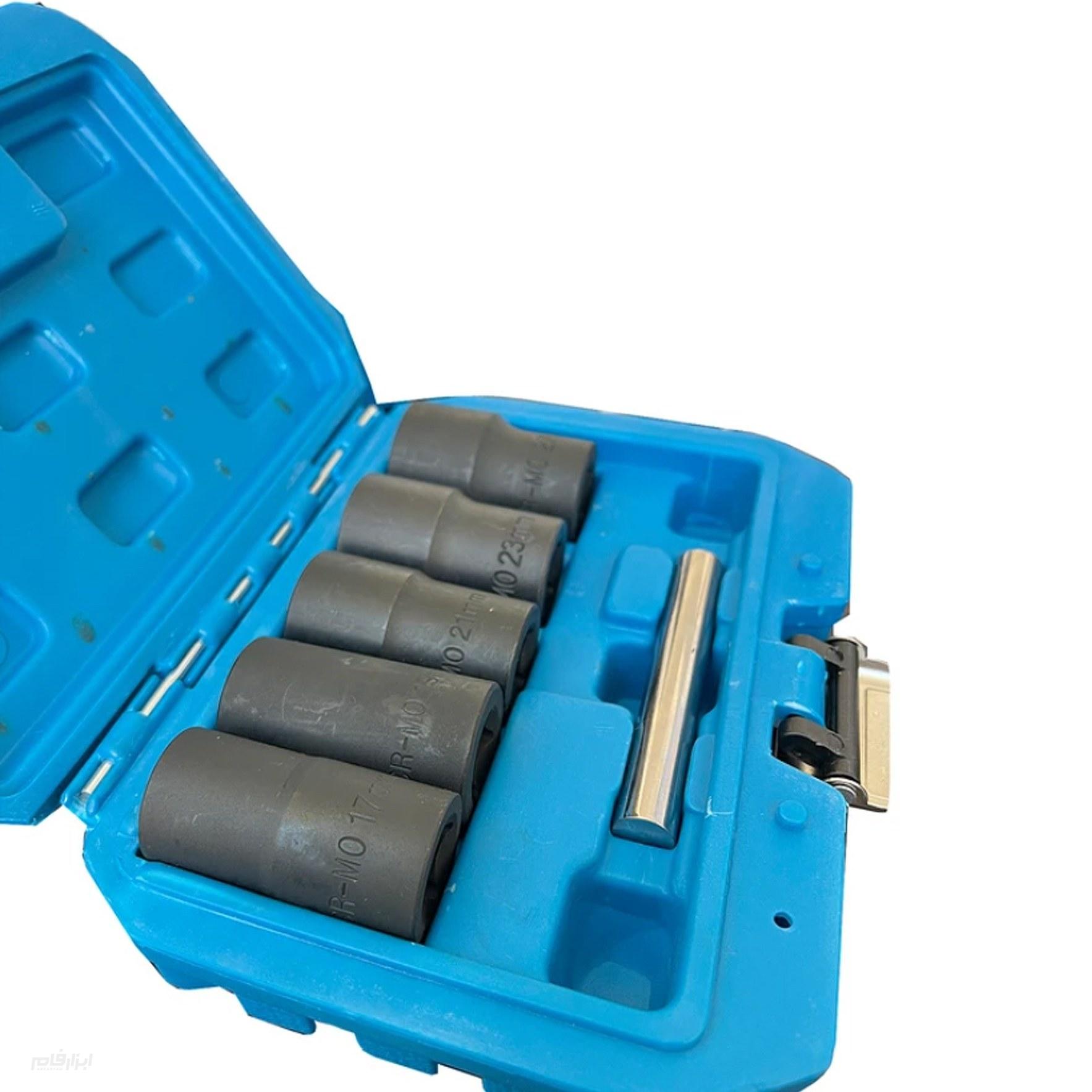 ست آچار بکس هرز بازکن المپیا مدل XT-1313 مجموعه 6 عددی 3 ست آچار بکس هرز بازکن المپیا مدل XT-1313 مجموعه 6 عددی
