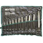 ست 12 عددی آچار دو سر رینگی نکستول NEXTOOL مدل NEX-RS-12SET
