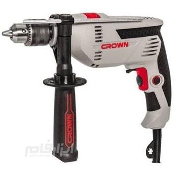 دریل چکشی 13 میلیمتر 750 وات CT10129 کرون(با ضمانت شرکتی) 2 دریل